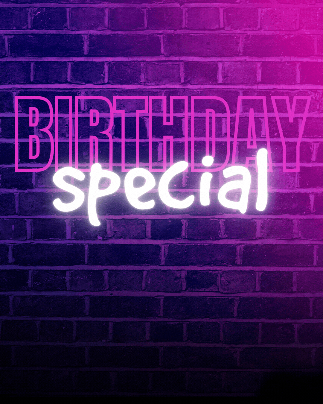 Birthday Special Exclusive Offer