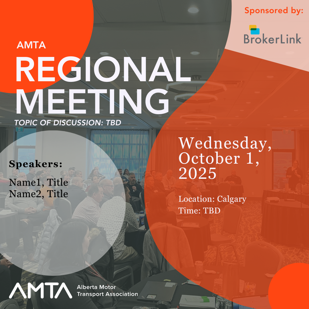 AMTA October Regional Meeting - Calgary