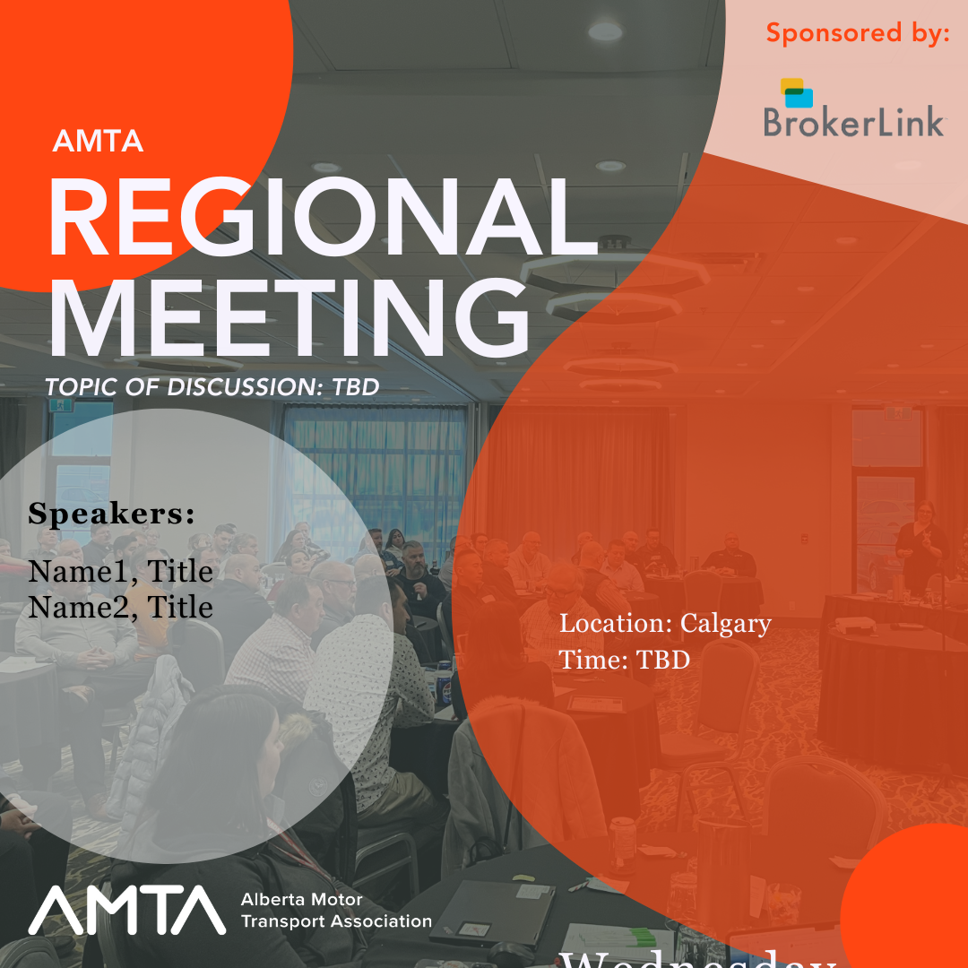 AMTA December Regional Meeting - Calgary