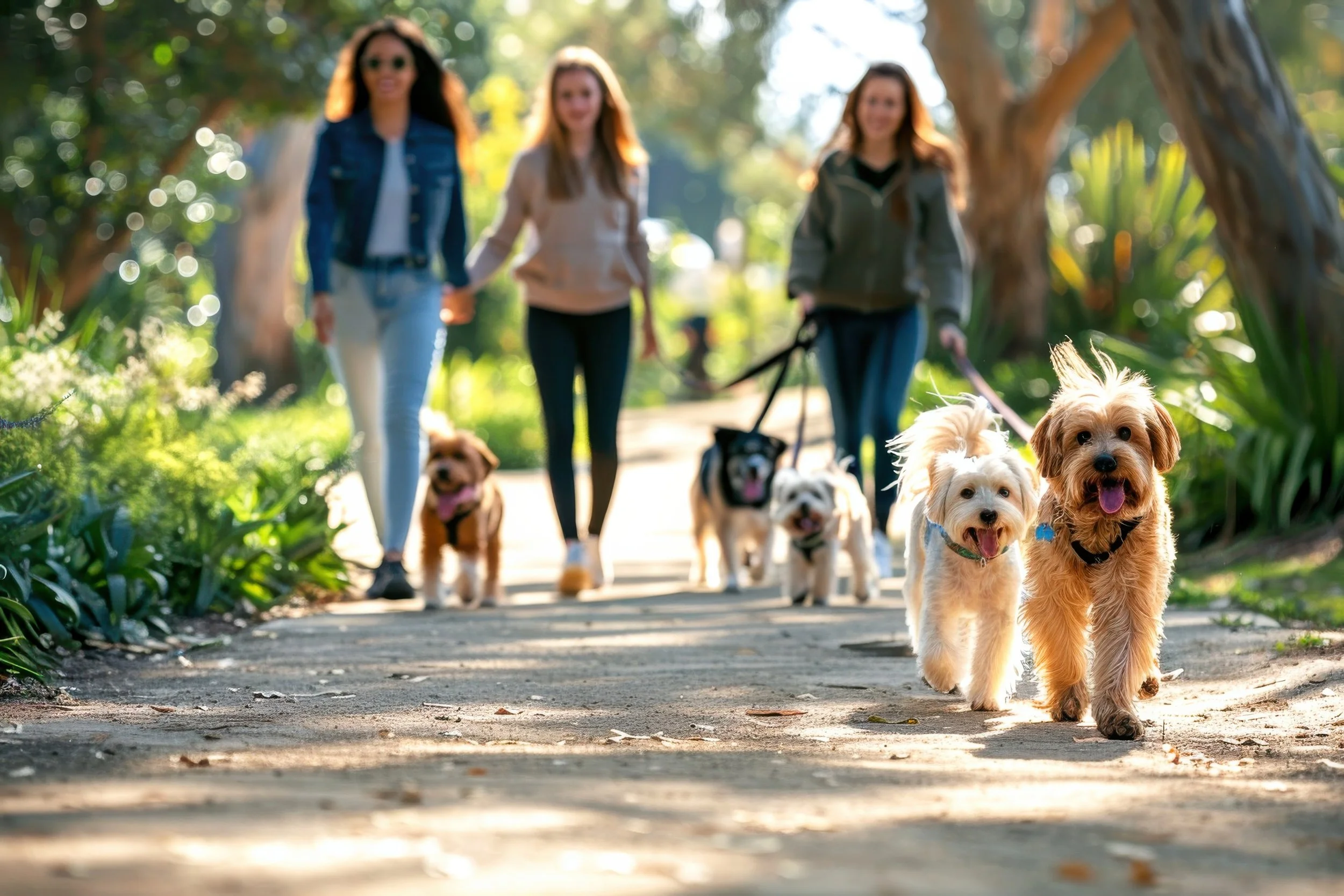 Leash & Laugh Dog Walk