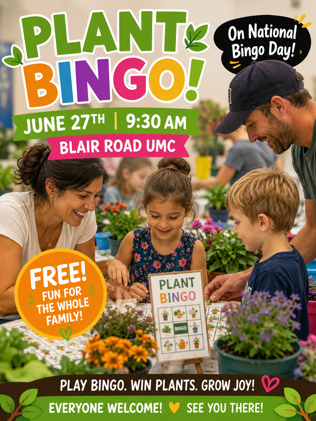 Plant & Grow Bingo!!