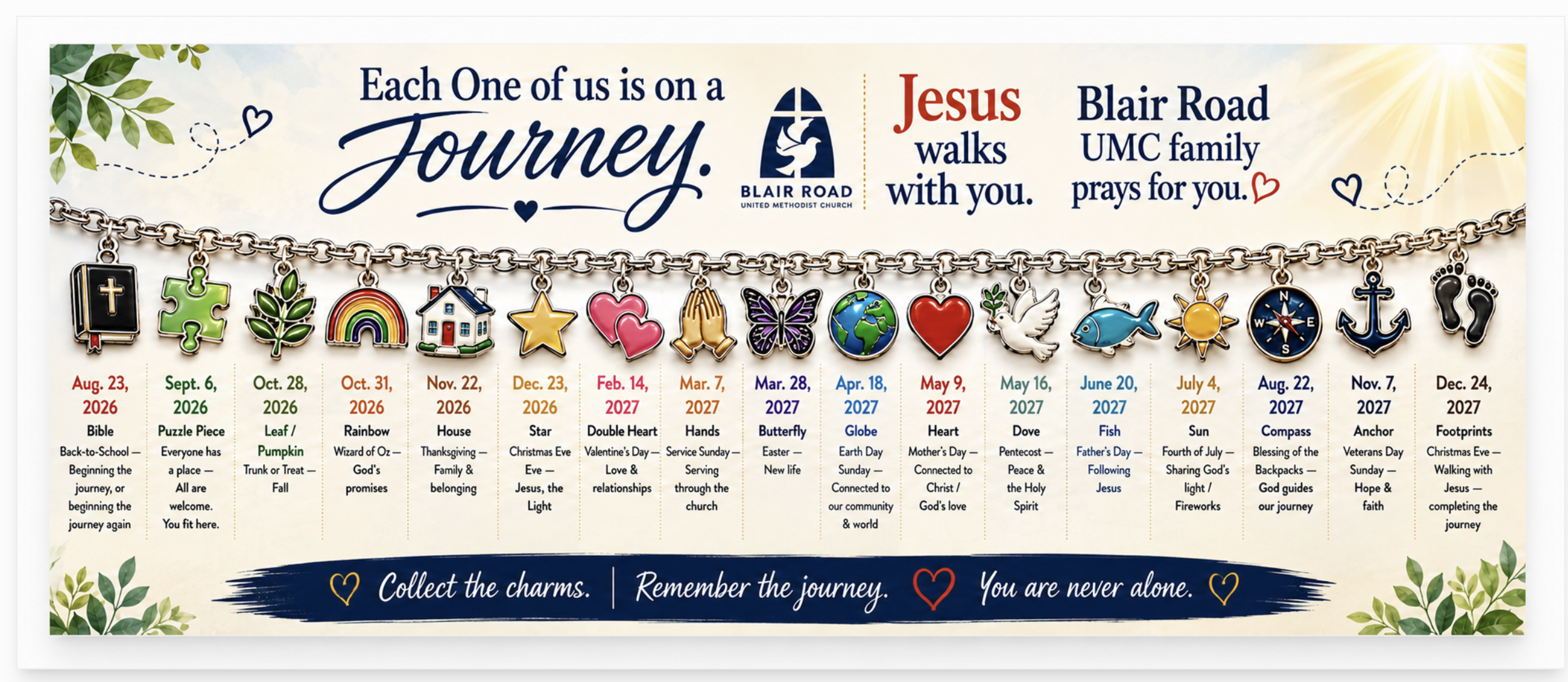 Blessing of the Backpacks &amp; The Beginning of a Journey of Connection