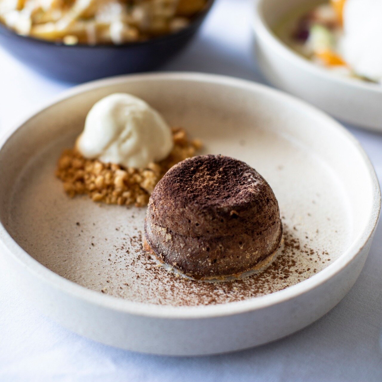 A TASTE OF PURE HAPPINESS

Every moment is a bite of pure bliss with our decadent Molten callebaut dark chocolate fondant &amp; malt ice-cream.