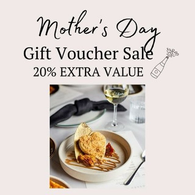 HAPPY MOTHER&rsquo;S DAY 🥂
Gift mum a Ripponlea F+W dining experience with 20% extra value on gift cards &hellip; LAST DAY TODAY &hellip; send straight to mums inbox now! Purchase via link in bio ⬆️
To all our mums coming in today, thank you for cho