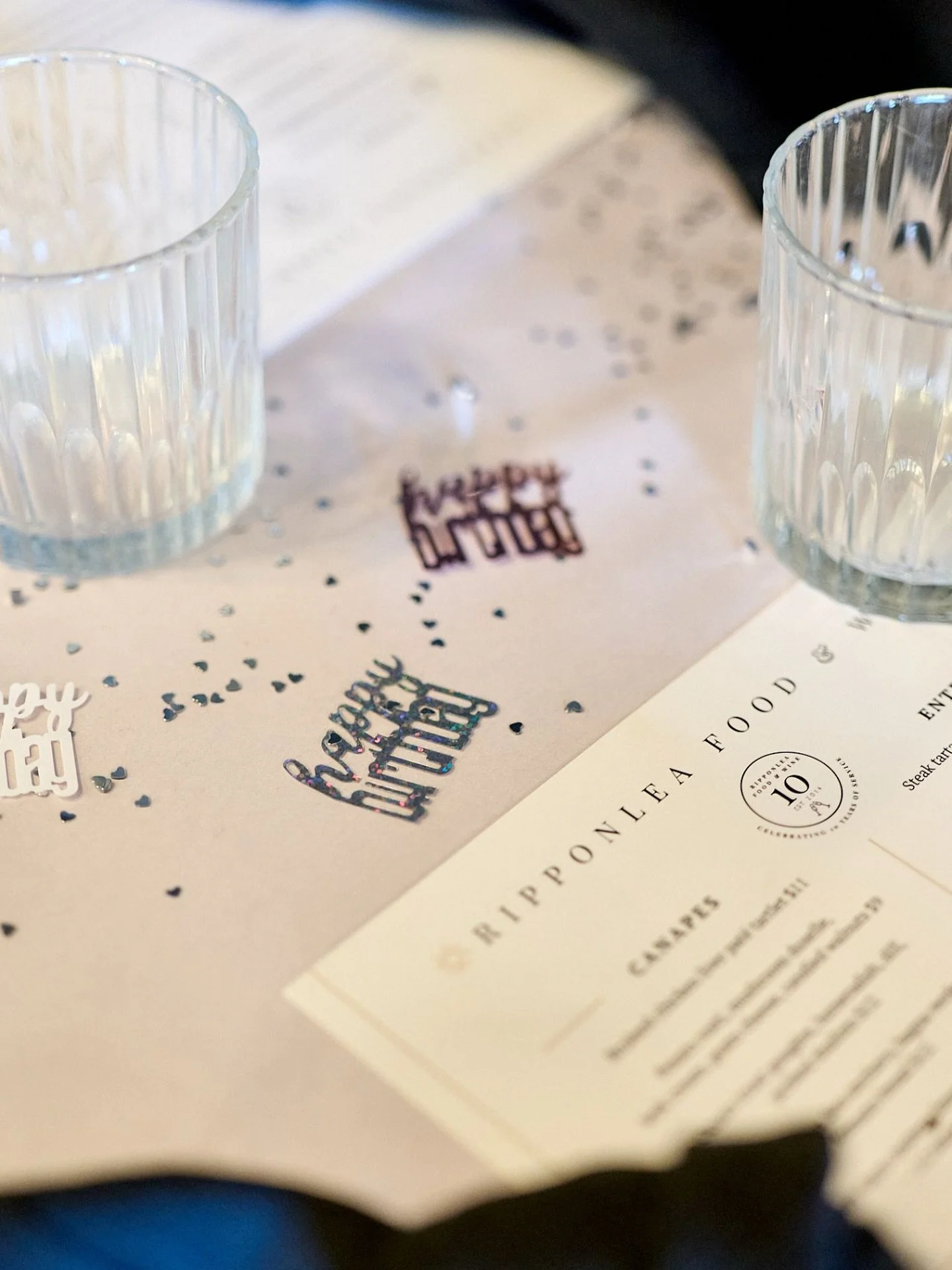 BIRTHDAYS 🥂
Always sprinkled with a little magic!! 🎉 💚
Don&rsquo;t forget to pop a note in with your booking if you&rsquo;re celebrating a birthday, so we can try make it a little extra spesh!
#rippfoodwine 
#birthdays