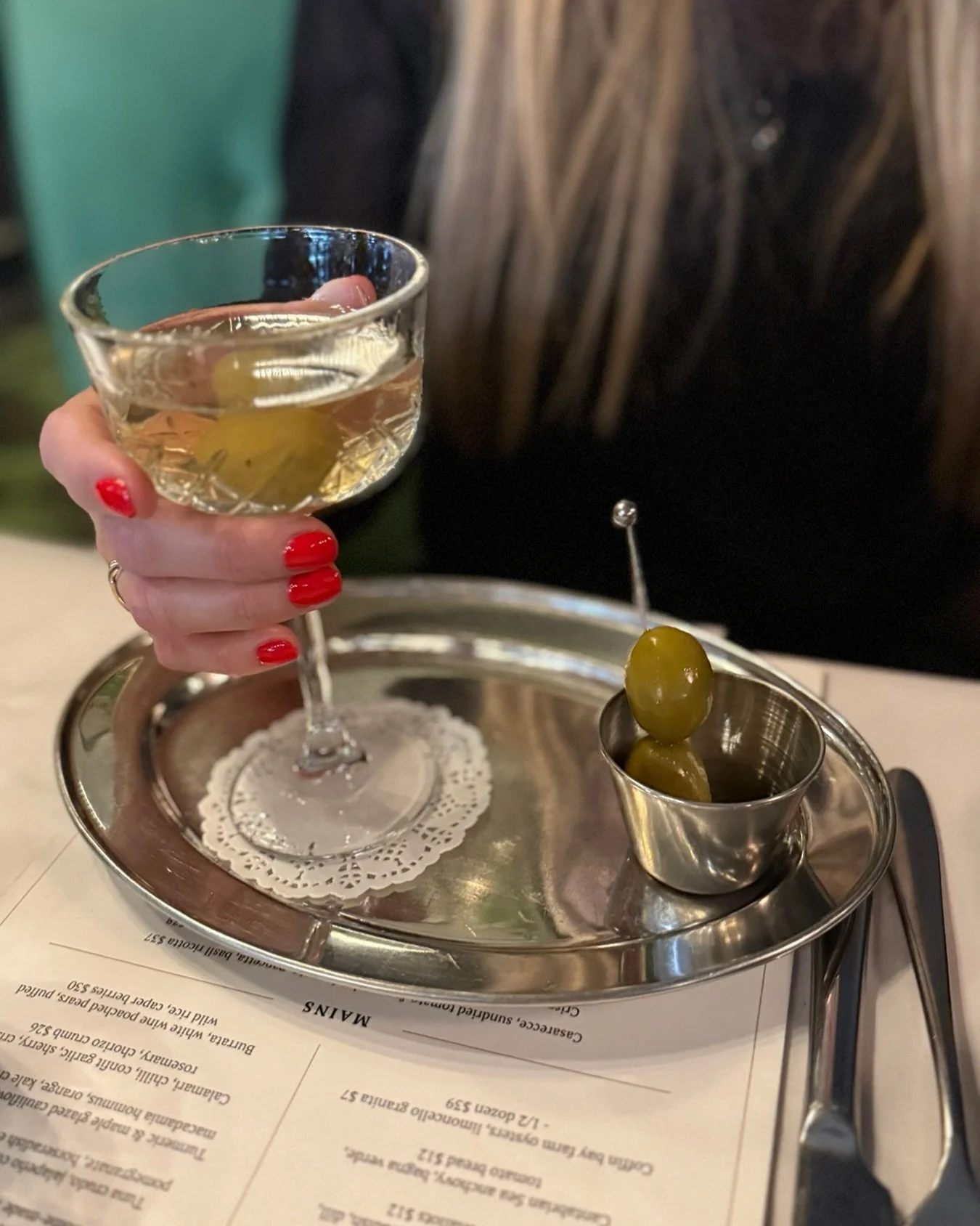 MARTINI&rsquo;S FOR LIFE 🍸💅🏼 
Anyone else obsessed? 
#rippfoodwine