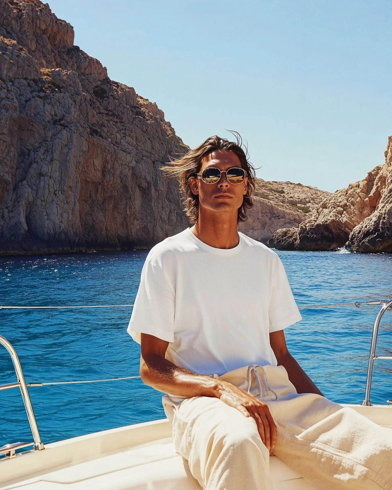 &ldquo;Exclusive Croisi&egrave;re&rdquo; is an exploration of the art of living aboard luxury yachts, where comfort and elegance combine to provide an incomparable experience at sea. Entirely created with Midjourney + Magnific AI and animated with Kl