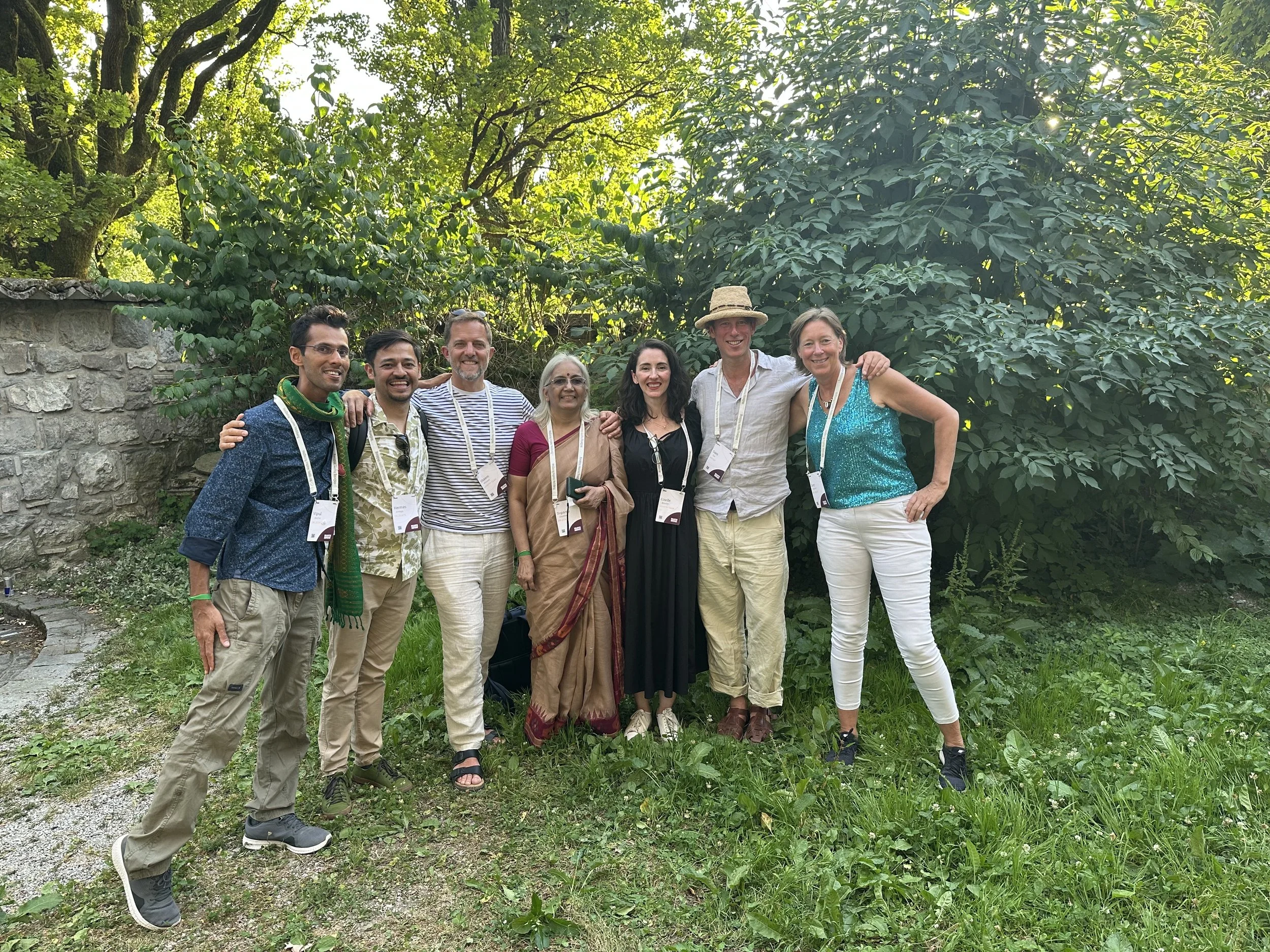 The Ecological Belonging network meets at the Global Hearth Summit at Slovenia 2025