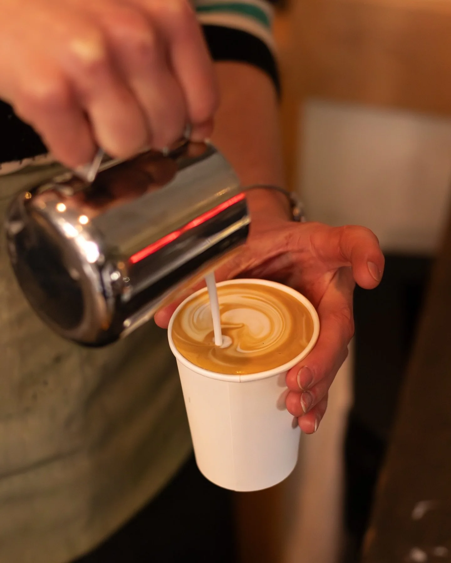 A latte worth slowing down for, even if you&rsquo;re on the move. #thewild