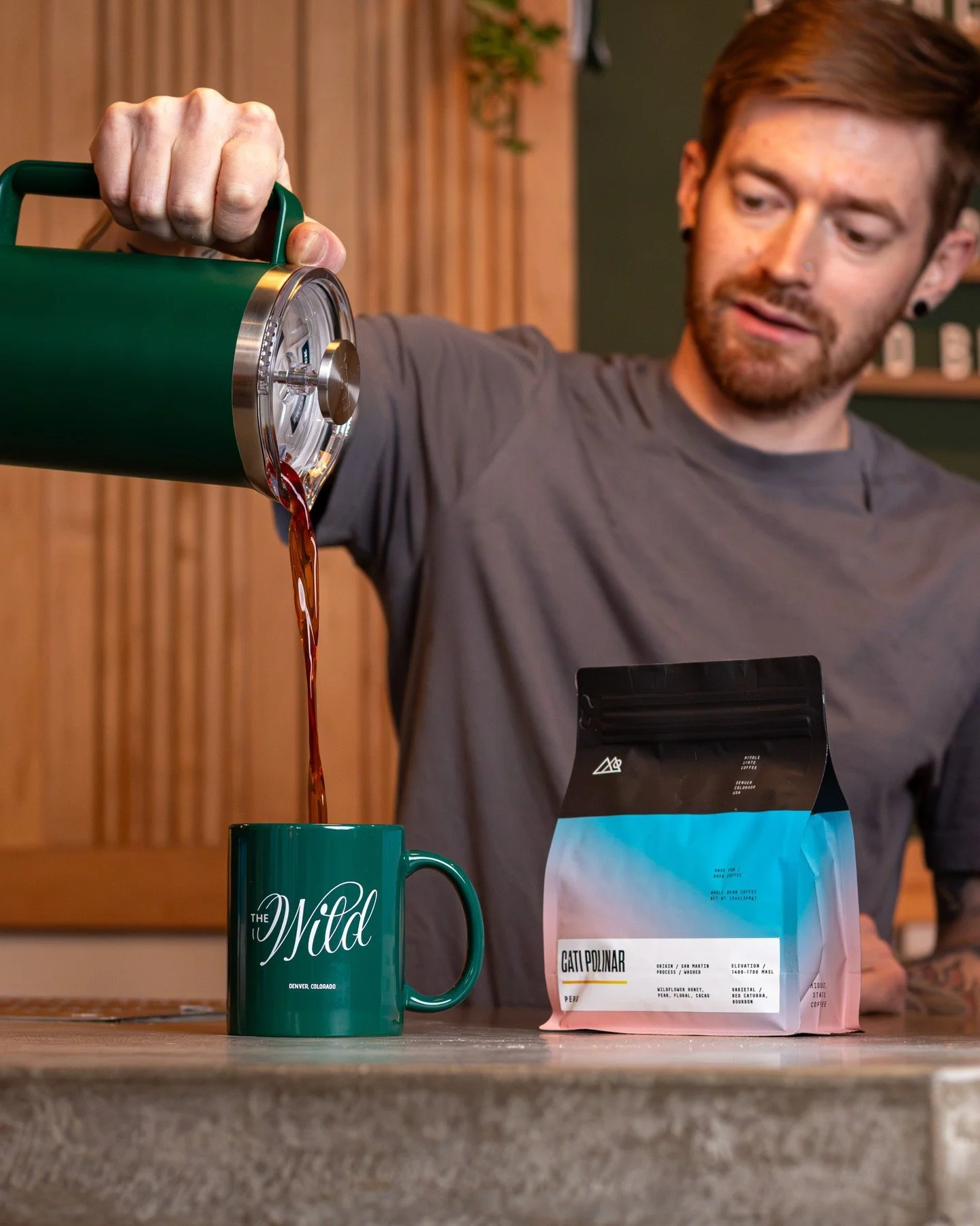 We care about the details. The beans, the brew and the mug it lands in. ☕️

Come pick up a bag of some of the best coffee in Denver from @middlestatecoffee and grab a new Wild mug, or a @yeti french press while you're at it! 

Stop by, try a cup, and