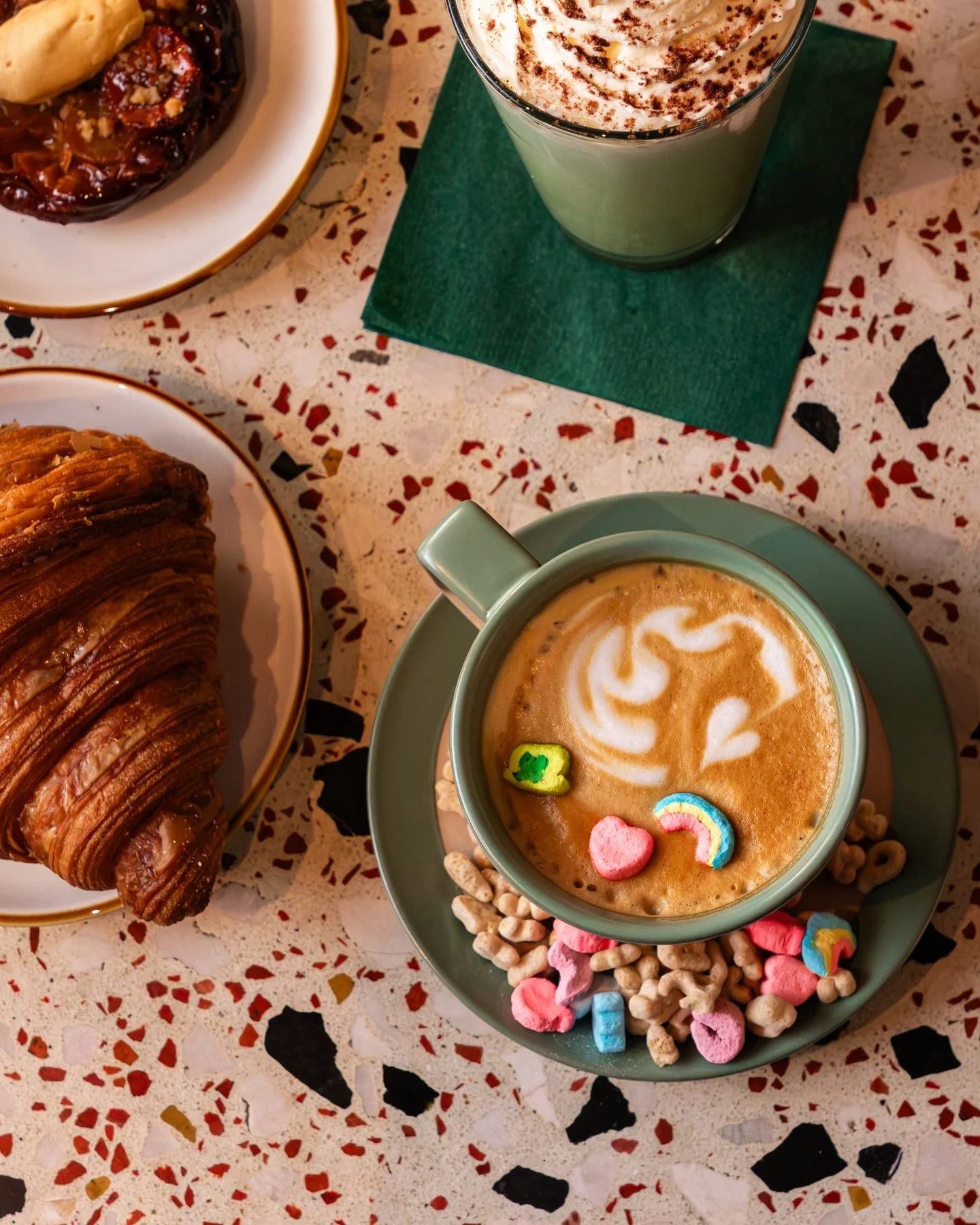 Happy St. Patrick&rsquo;s Day from The Wild ☘️

Feeling lucky? Swing by and grab our Lucky Charms Latte before it disappears! 

#TheWild #stpattysday☘️ #luckycharms