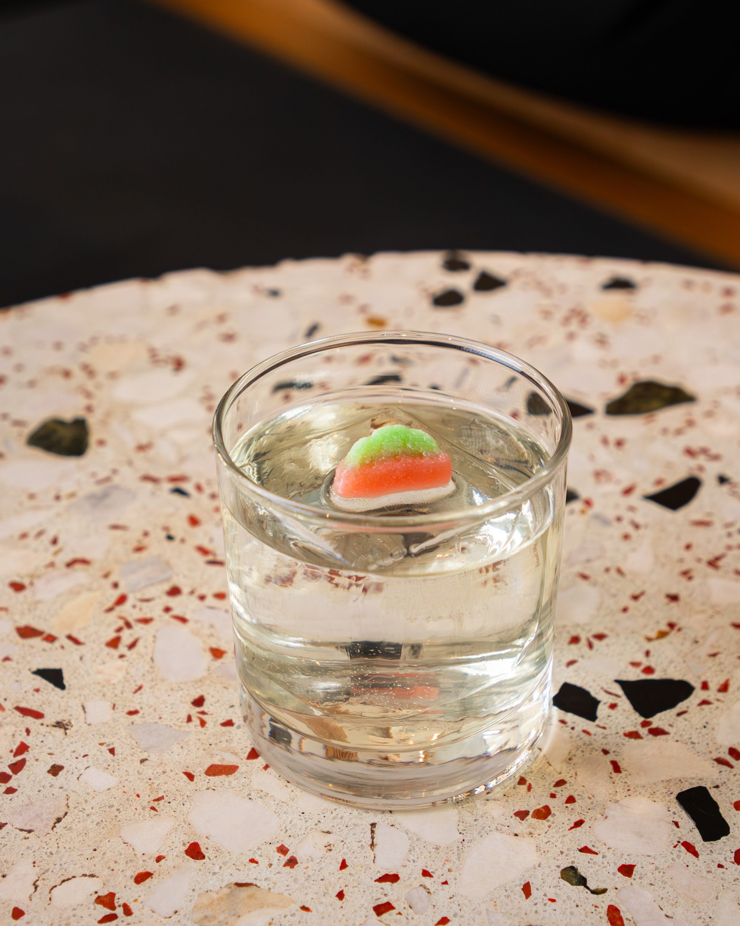 Don't let the clarity fool you. The Point Mugu looks like water, hits like summer, and tastes like a Sour Patch Watermelon grew up and got a passport. 🍉

Pisco, overproof rum, blanc vermouth, watermelon, lemon, and believe it or not..yogurt. Come tr
