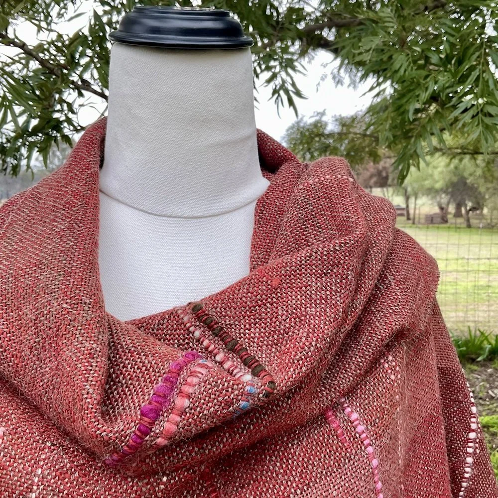 Australian made alpaca wrap or throw