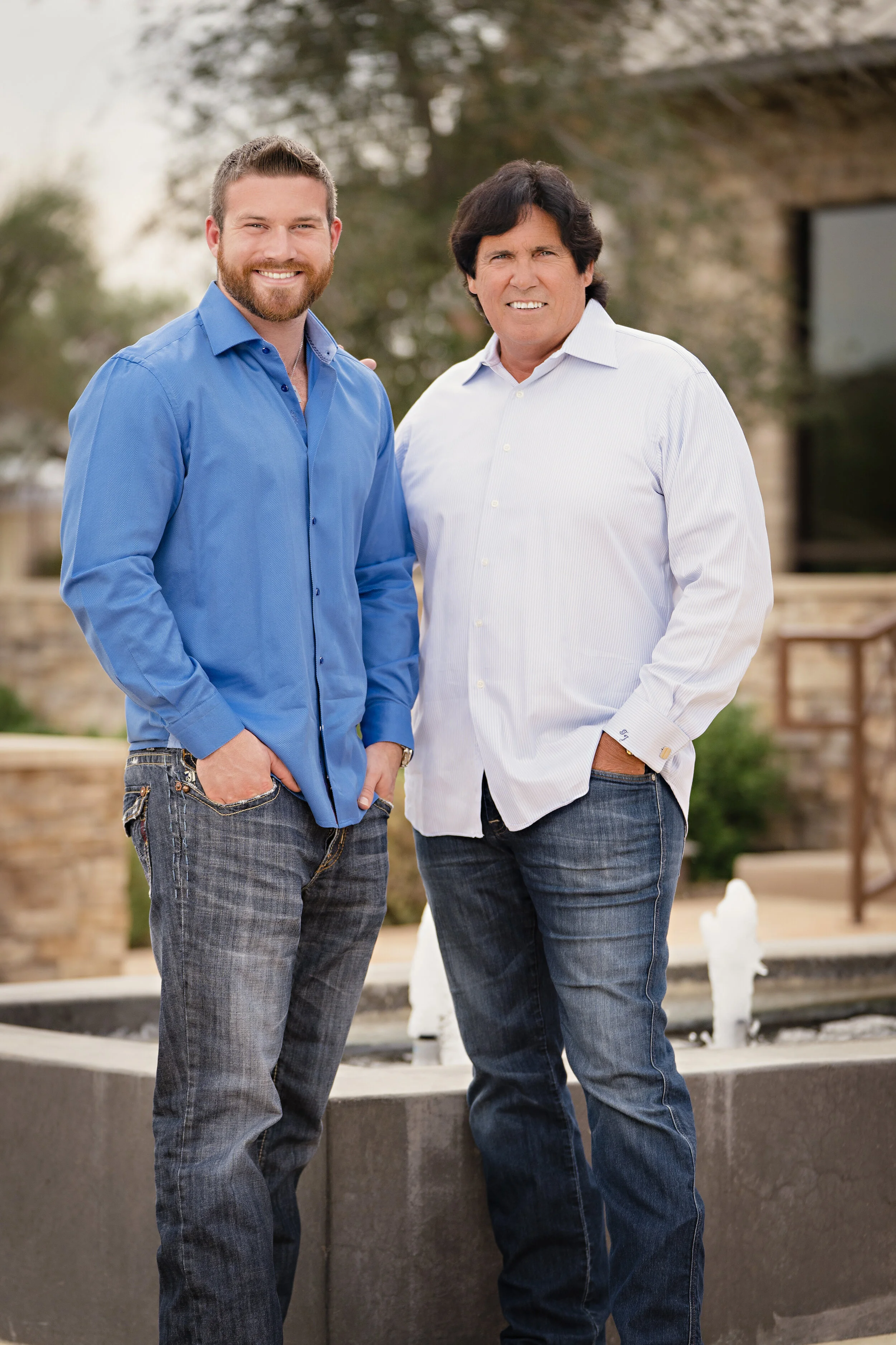 photo of Tim and Tyler Jones
