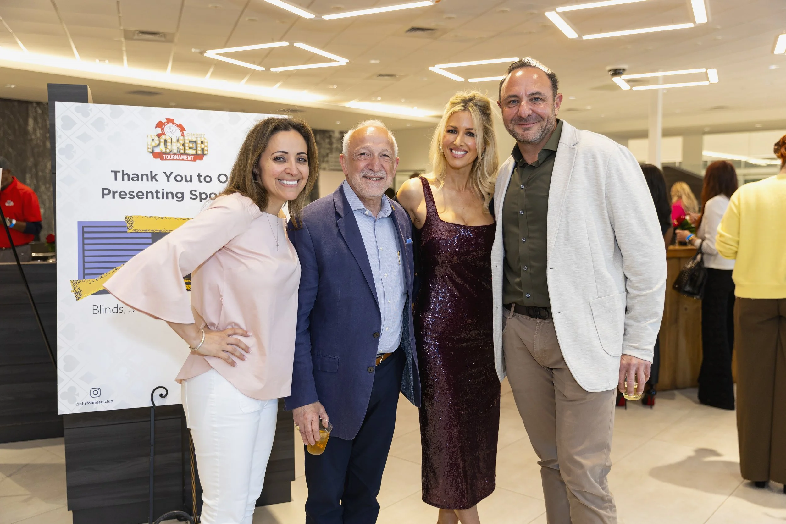 FOUNDERS CLUB'S CHARITY POKER TOURNAMENT