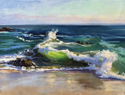 SILVER Honorable Mention: Afternoon at Woods Cove by Carol McAlester