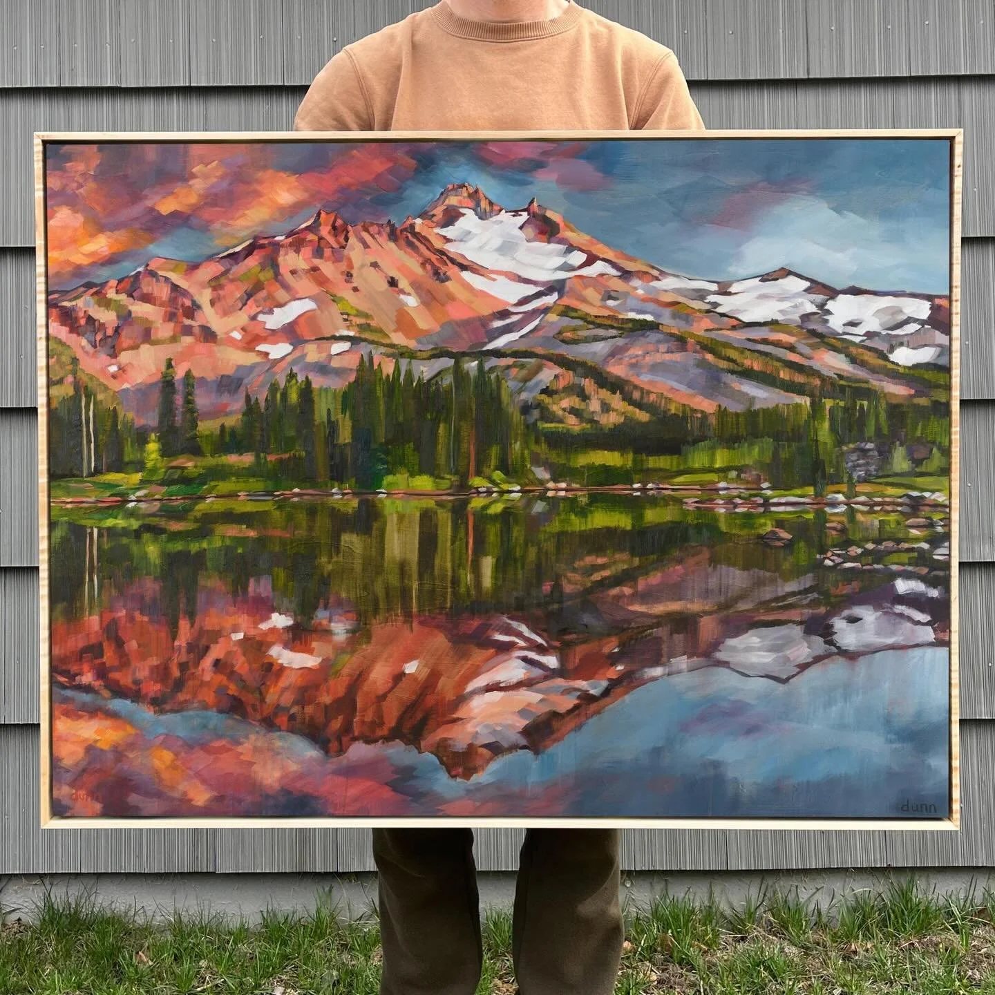 SO VERY GRATEFUL for all the support of my small business today (and everyday) 🫶 
Also endlessly thankful for this beautiful, verdant earth we get to call home. Mt Jefferson wilderness is particularly magical and I&rsquo;m excited to share this plac