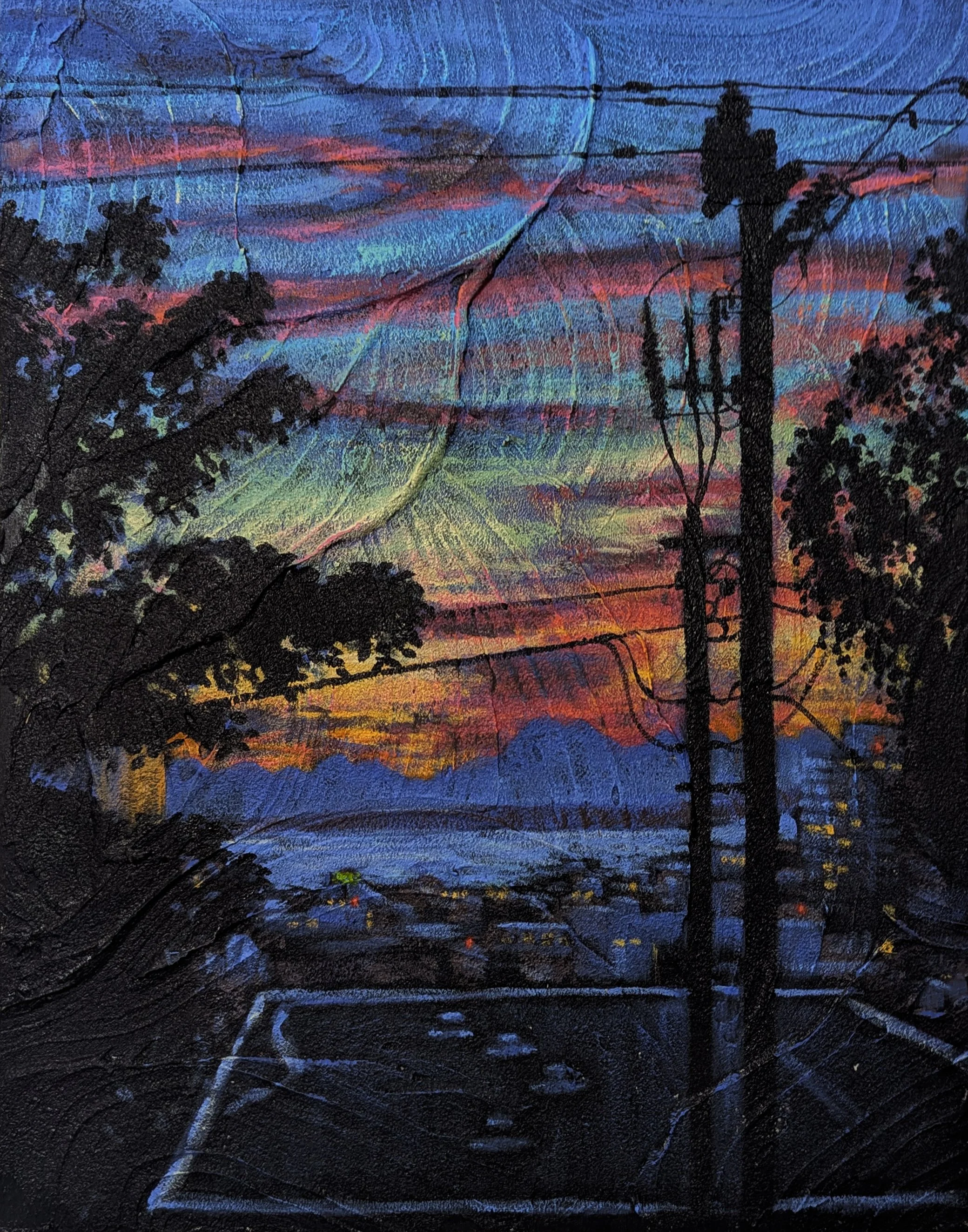 At Rest, acrylic on panel, 11 x 14, 2025