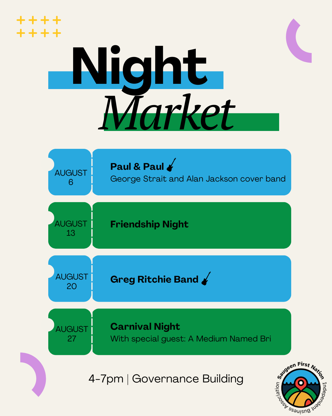 SFNIBA Night Market! 