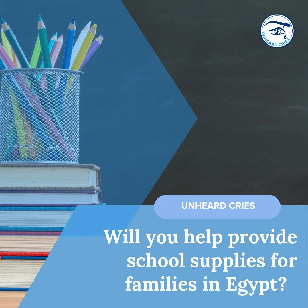 In Egypt, 4 families are in need of funds to help equip their kids with school supplies. Unfortunately, these families cannot afford the costs. Will you help provide kids with schools supplies needed to continue their academic journey? ππ 
#Suppor