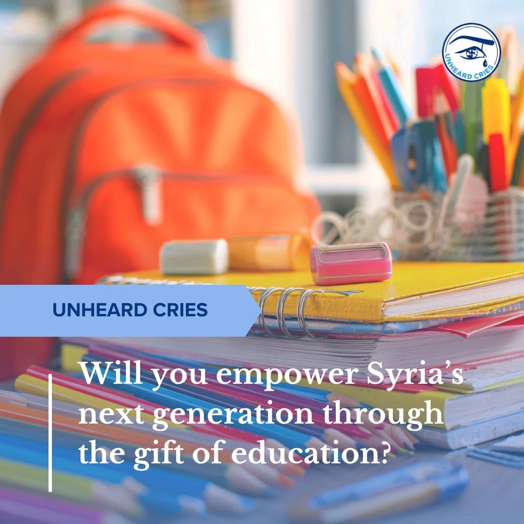 In Syria, 25 students lack essential school supplies, but are still happy to have the opportunity to learn. Today, you can give them the gift of sufficient supplies so they can empower themselves ππ
#syria #unheardcries #middleeast #education #emp