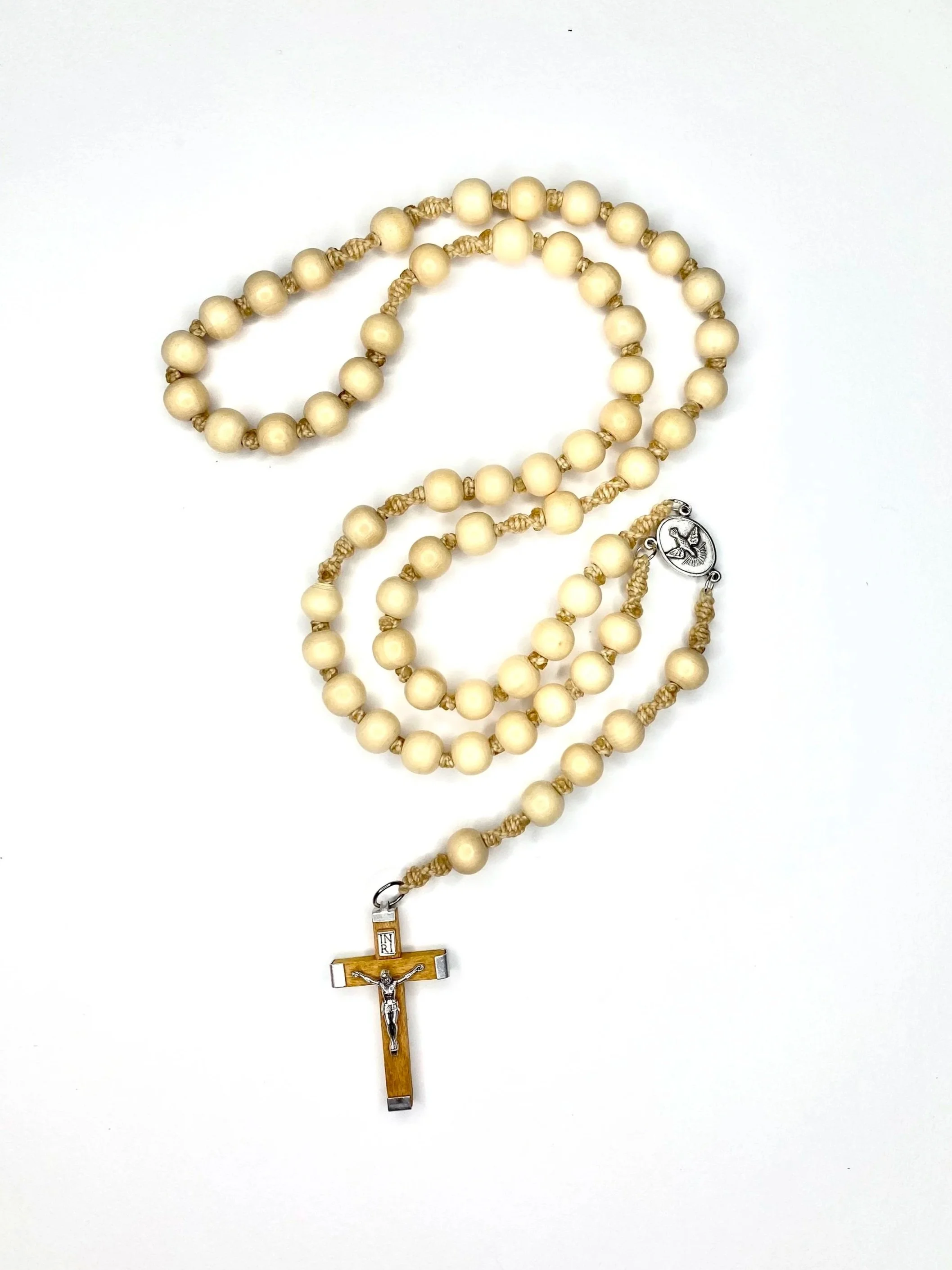 Light Wooden Rosary