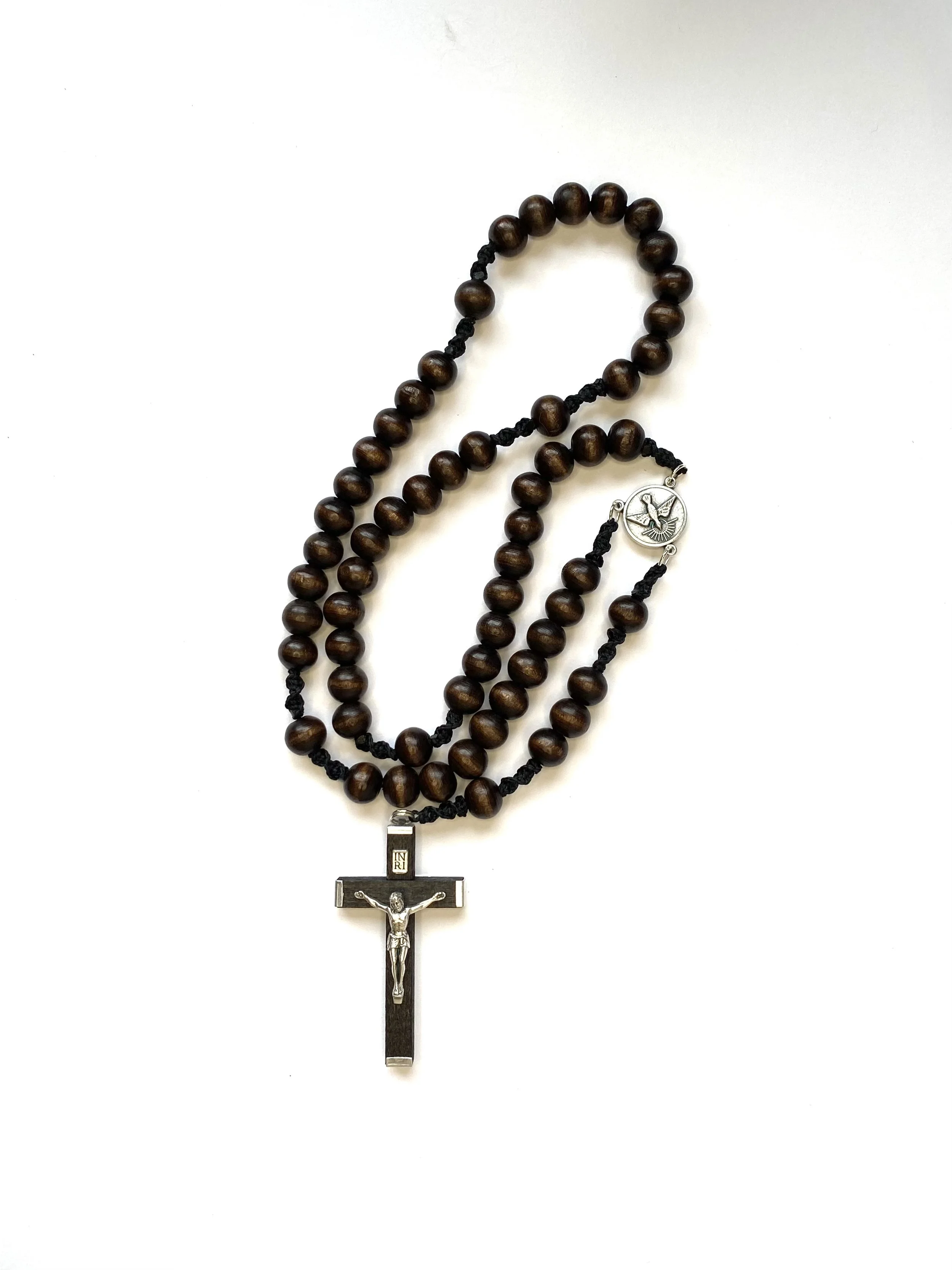 Dark Wooden Rosary