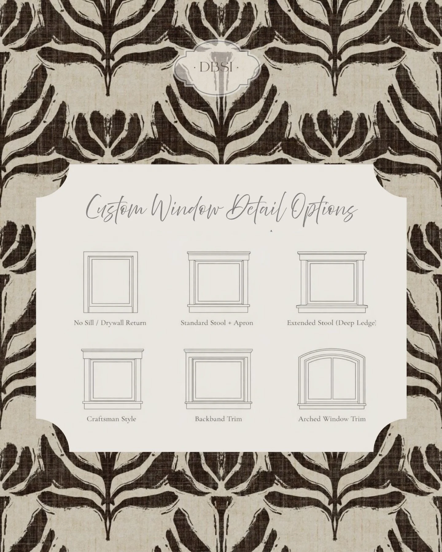 Most people think a window is just&hellip; a window. 🪟 ⬇️

But trim depth, sill detail, header scale, that&rsquo;s what makes a room feel custom instead of cookie cutter.

- No Sill / Drywall Return
	&bull;	Window trimmed tight
	&bull;	Minimal revea