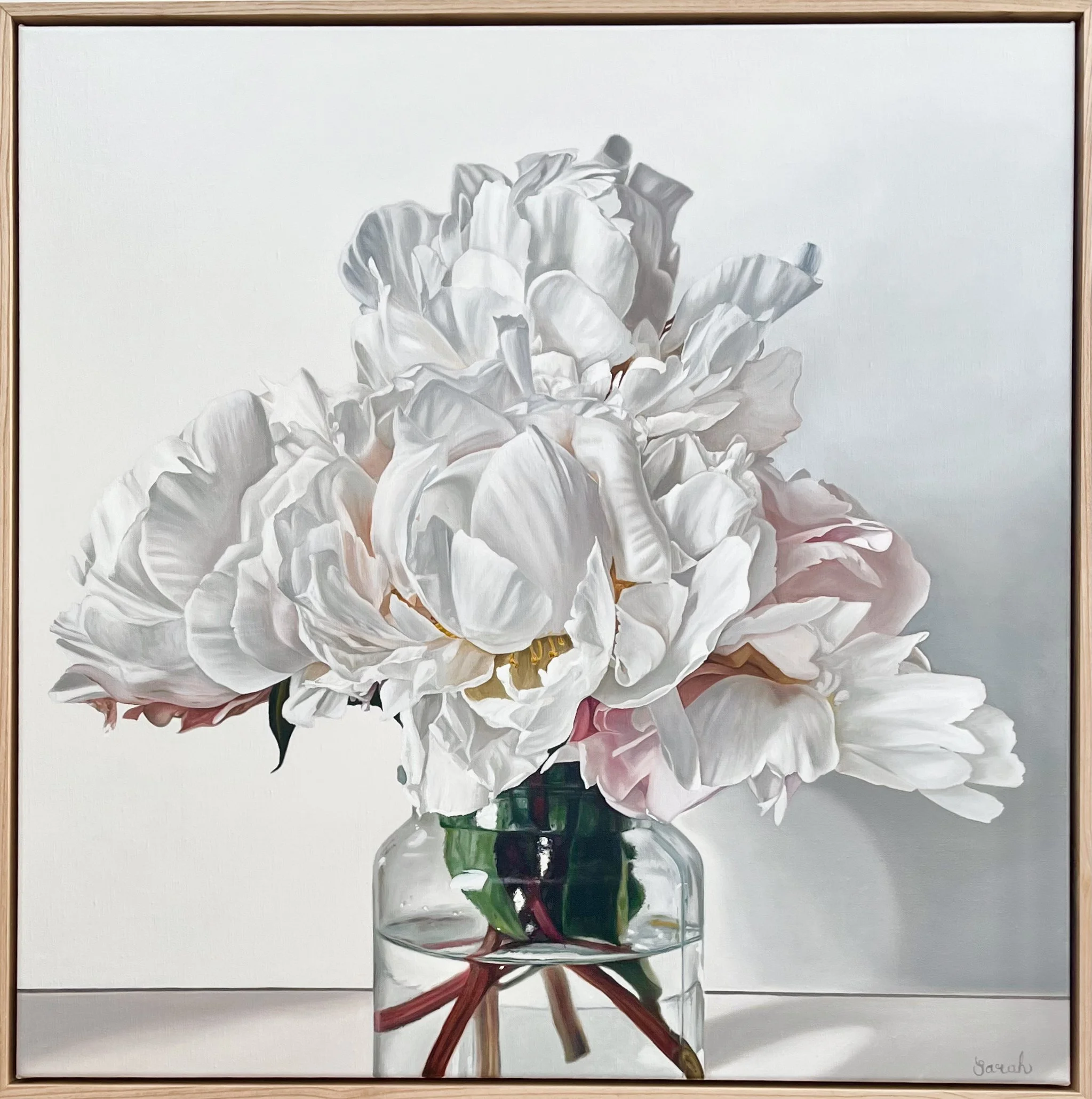 Anthesis, 2026, oil on linen, 78cm x 78cm, Omnia Art Prize 2026 shortlisted