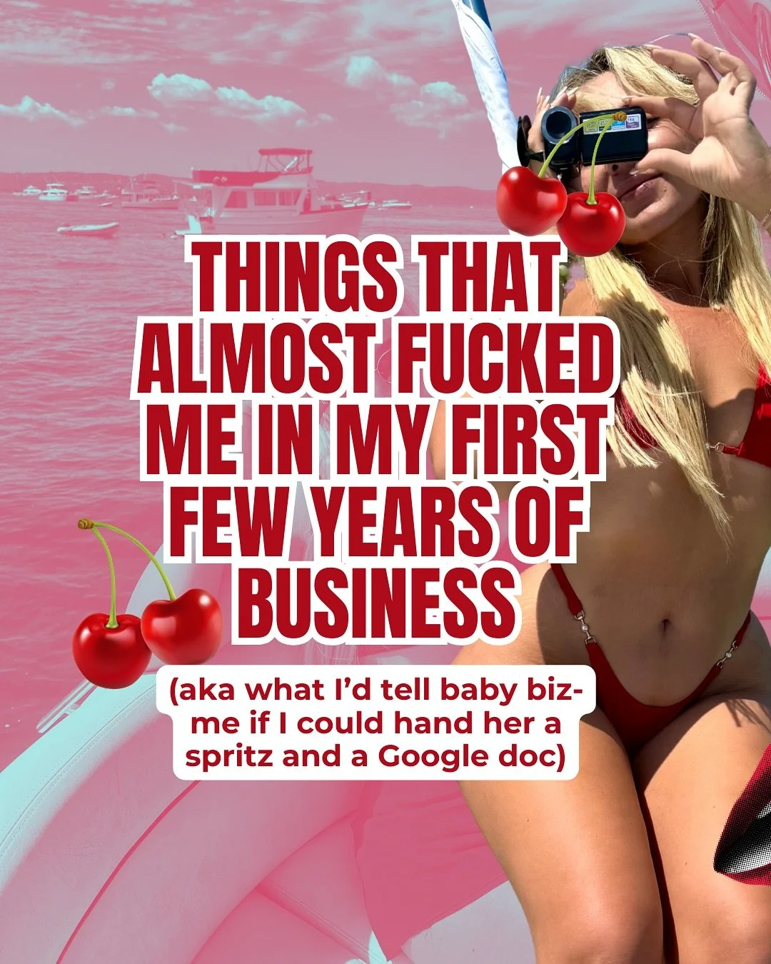 Time to get vulnerableeeeee (this used to scare the fk outta me 😅) 

I used to think being &ldquo;legit&rdquo; meant being perfect.

Turns out&hellip; that mindset nearly fucked me.

Early biz-me was burning out, broke, and pretending it was all ✨fi