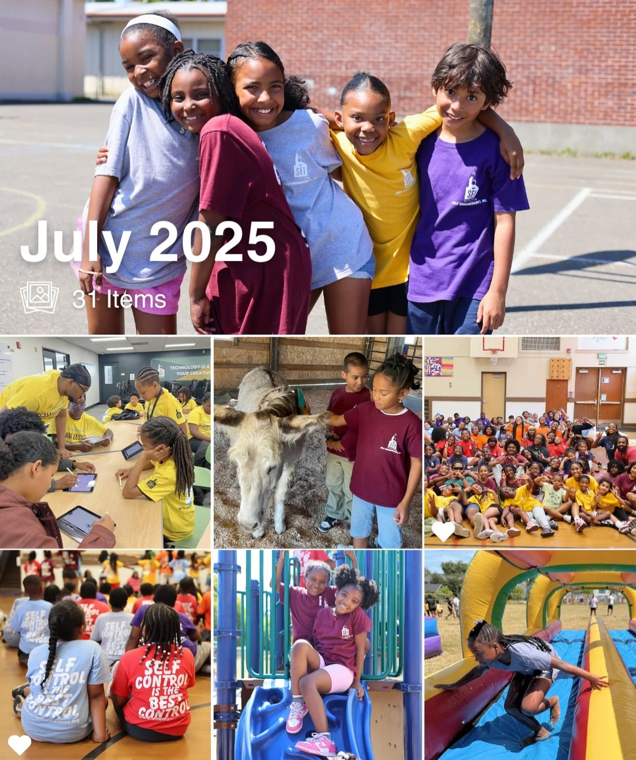 ✨ 12 Days of Impact ✨

Chapter 7/12! ☀️

July was all about summer adventures and learning in motion! From indoor and outdoor field trips including hikes, waterslides, and of course our Summer Rally, the days were full and the memories were big🥾🍃

