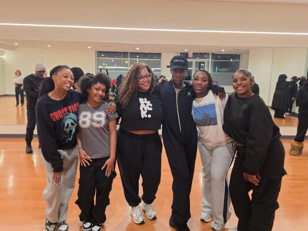 Who run the world? @hellojonte thank you for doing a workshop with our SEI Elite Dance Team! We love learning from you and celebrating your amazing accomplishments in the arts!💃🏾🕺🏽