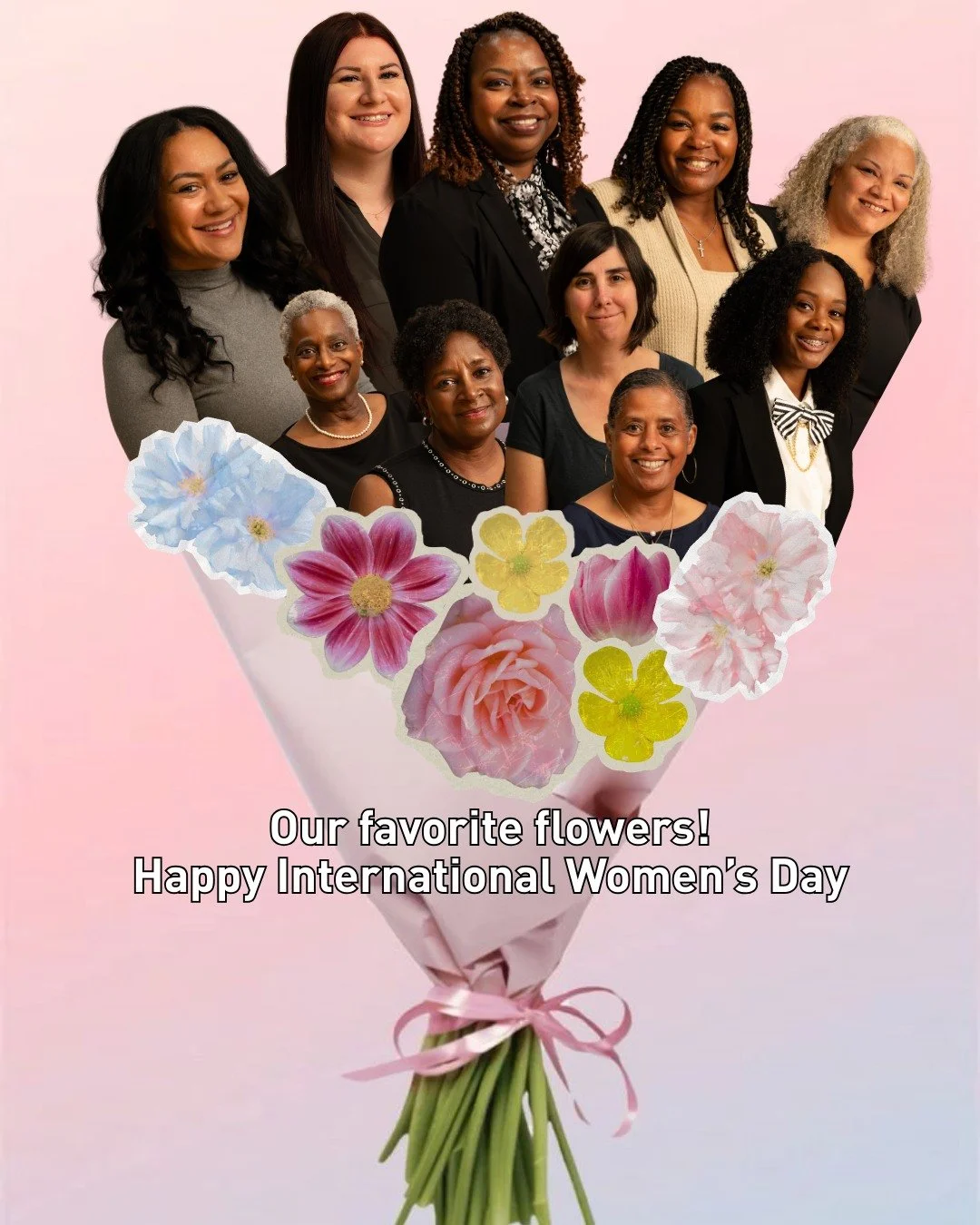 To the women who lift, inspire, and lead every day: you&rsquo;re our favorite flowers! 💐💖 #internationalwomensday
