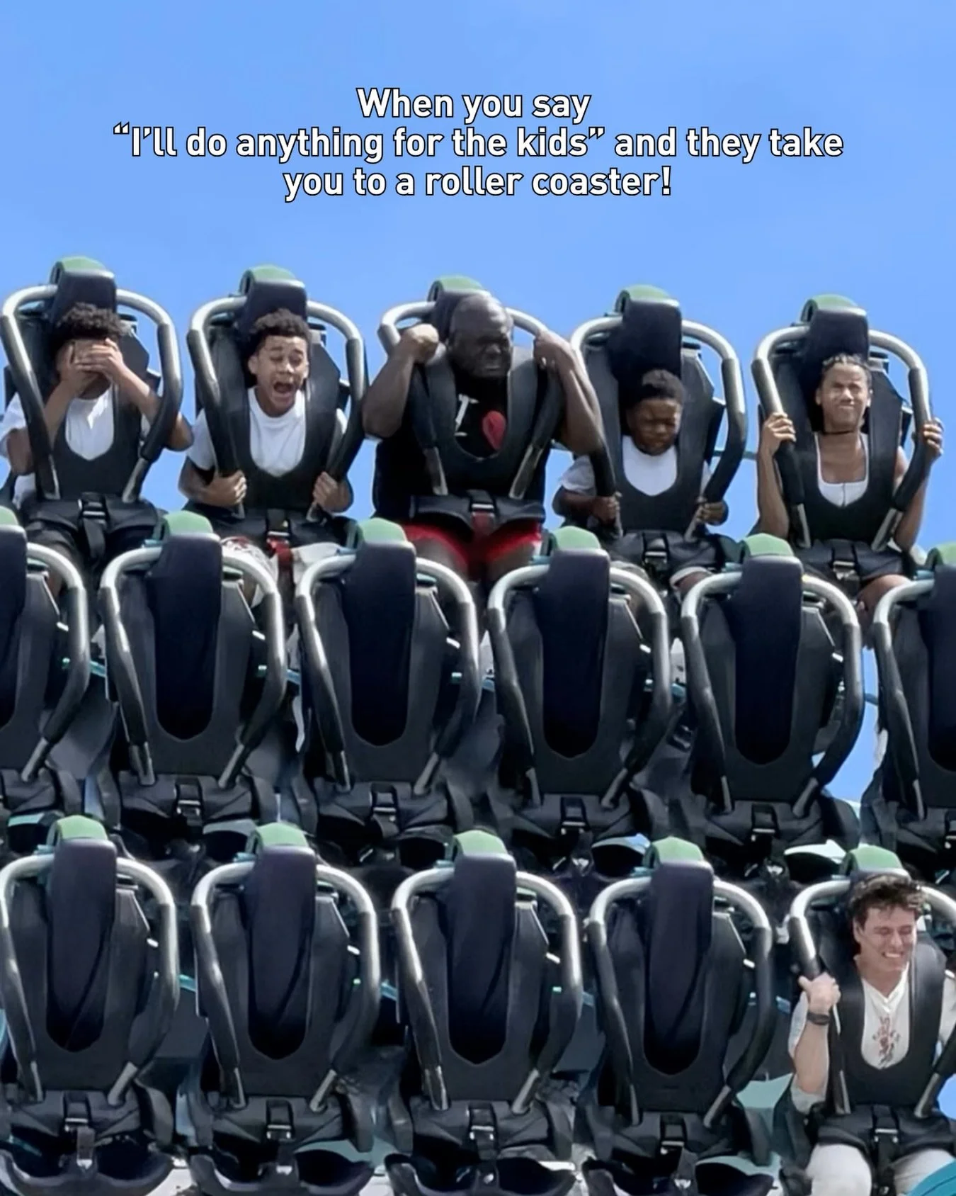 Plot twist: the job description didn&rsquo;t mention roller coasters🎢😂

But our Employee of the Month shows up for our students through every twist, turn, and loop. Thanks for always being part of the fun!🩵