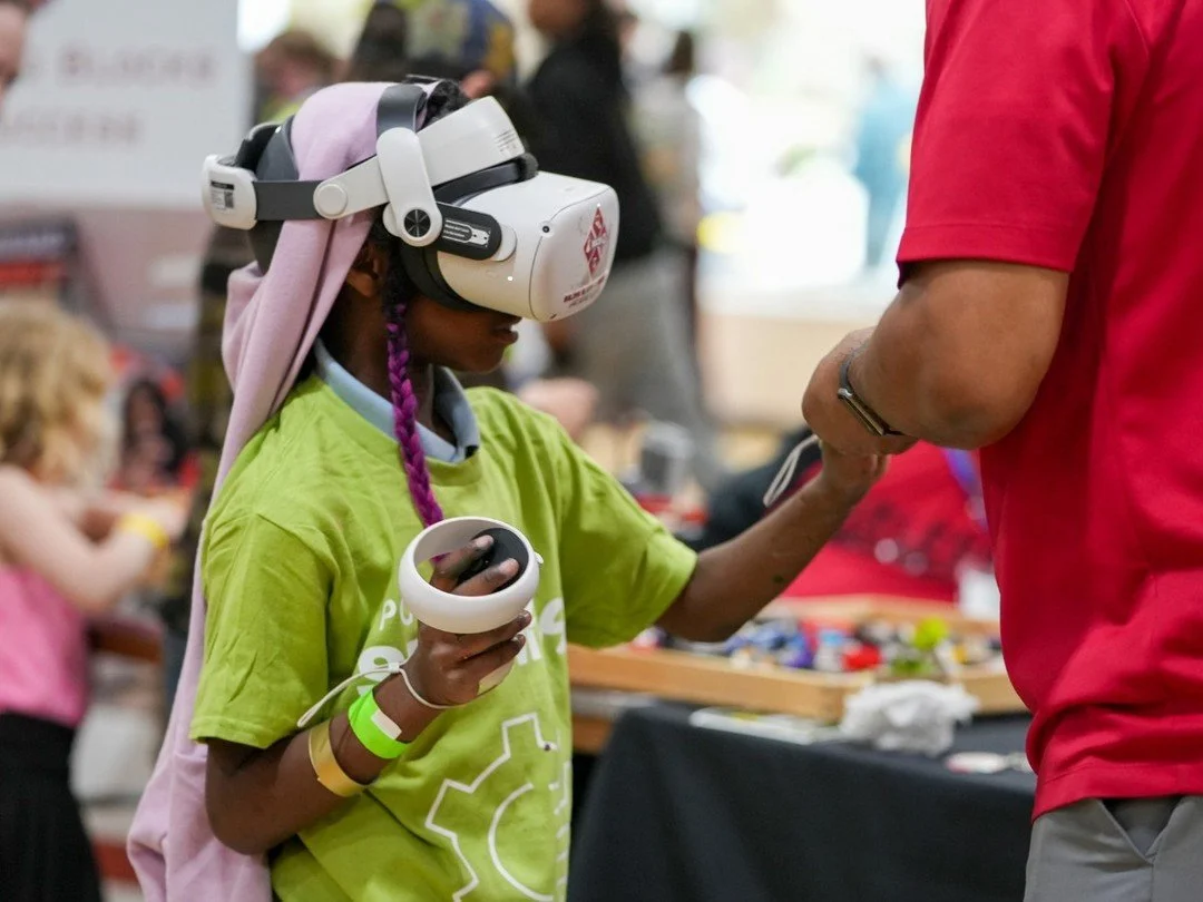 Self Enhancement's gym on any given day! 🤓🎮🔬 We opened our doors to host @poicstories very first STEMFest, creating a space where curiosity and community came together. Our students had the opportunity to attend STEMFest during After School Progra