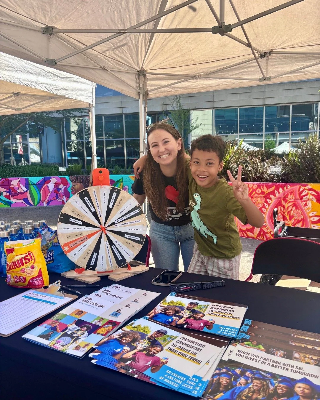 We had the opportunity to attend Fan Fest before heading to the @portlandfirewnba pre-season game! ⛹🏽&zwj;♀️🔥

In celebration of 503 Day, we connected with the Portland community and shared more about Self Enhancement, Inc. Guests stopped by our bo