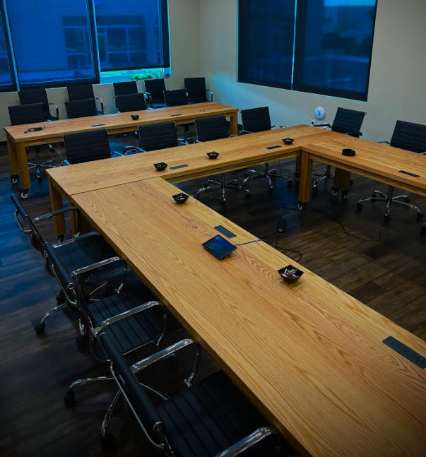 Red Oak Modular Conference Tables