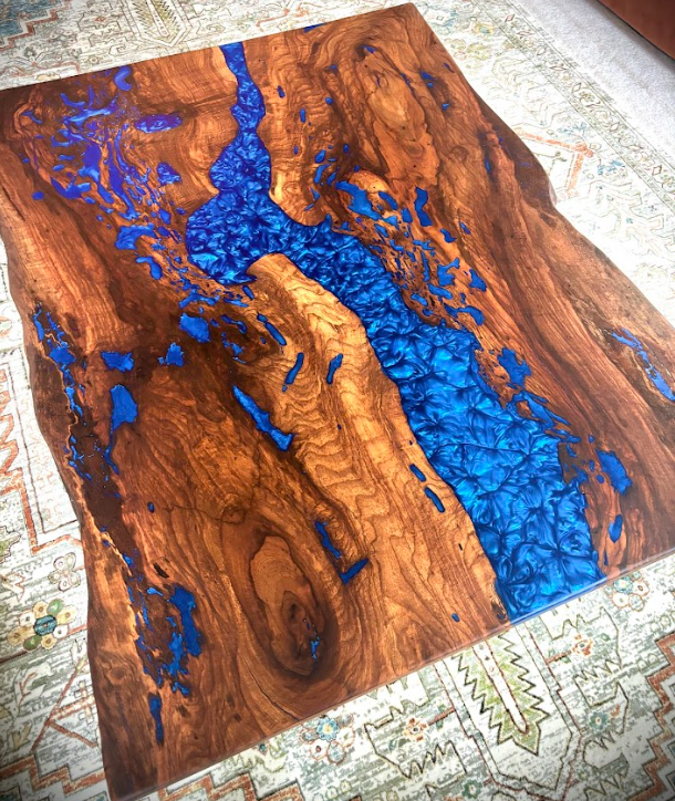 Live Edge Pecan Coffee Table