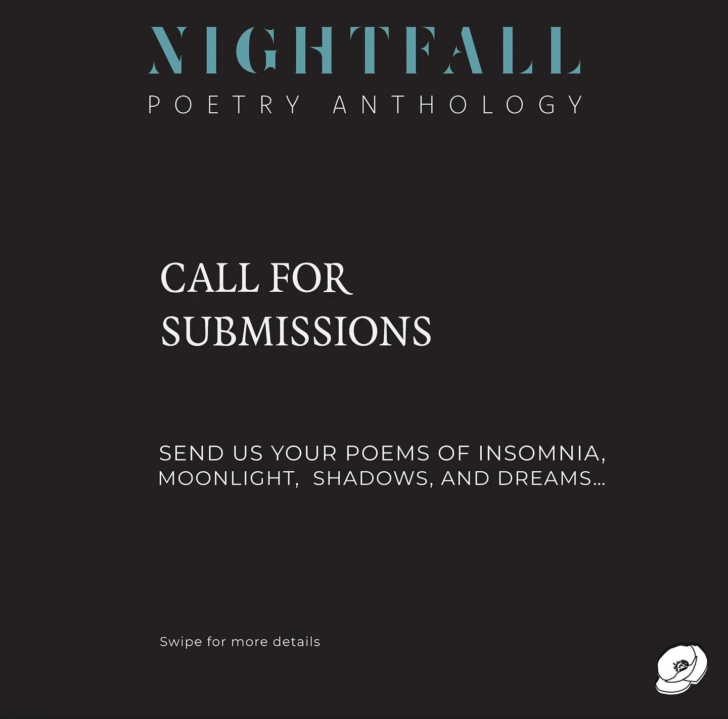 We are excited to announce a new Poetry Anthology centered on the theme of Night.
Night differs from day in unique ways that are often overlooked. As darkness falls and we turn on the lights, we continue with our routines, rarely noticing the quiet o