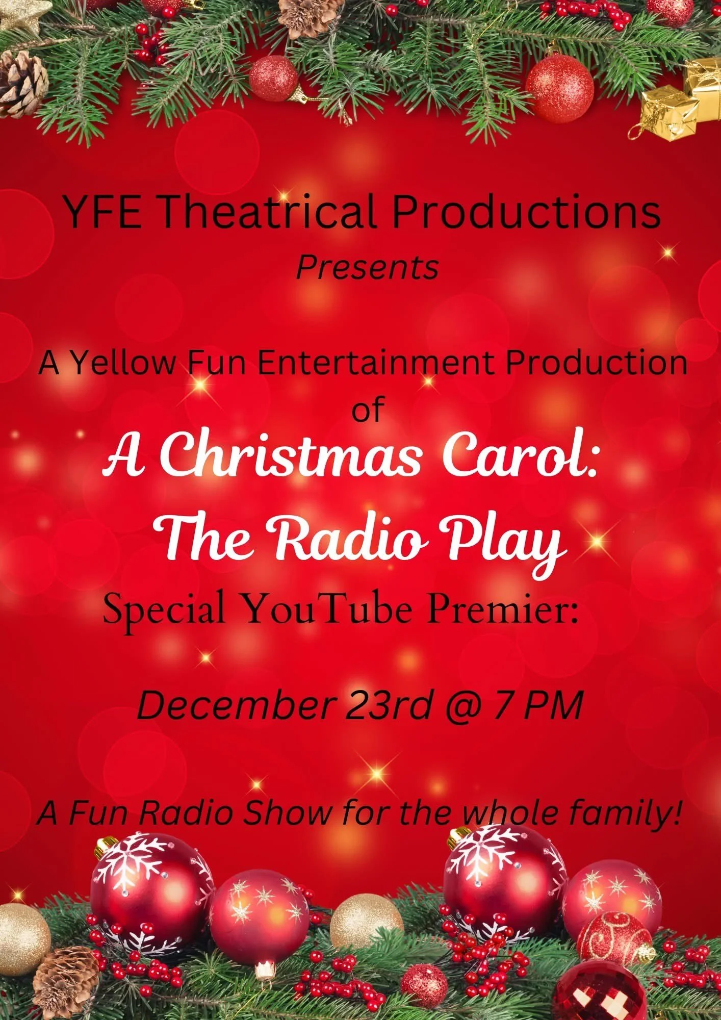 Emily, Mrs Cratchit, Old Jo, and other voices in A Christmas Carol