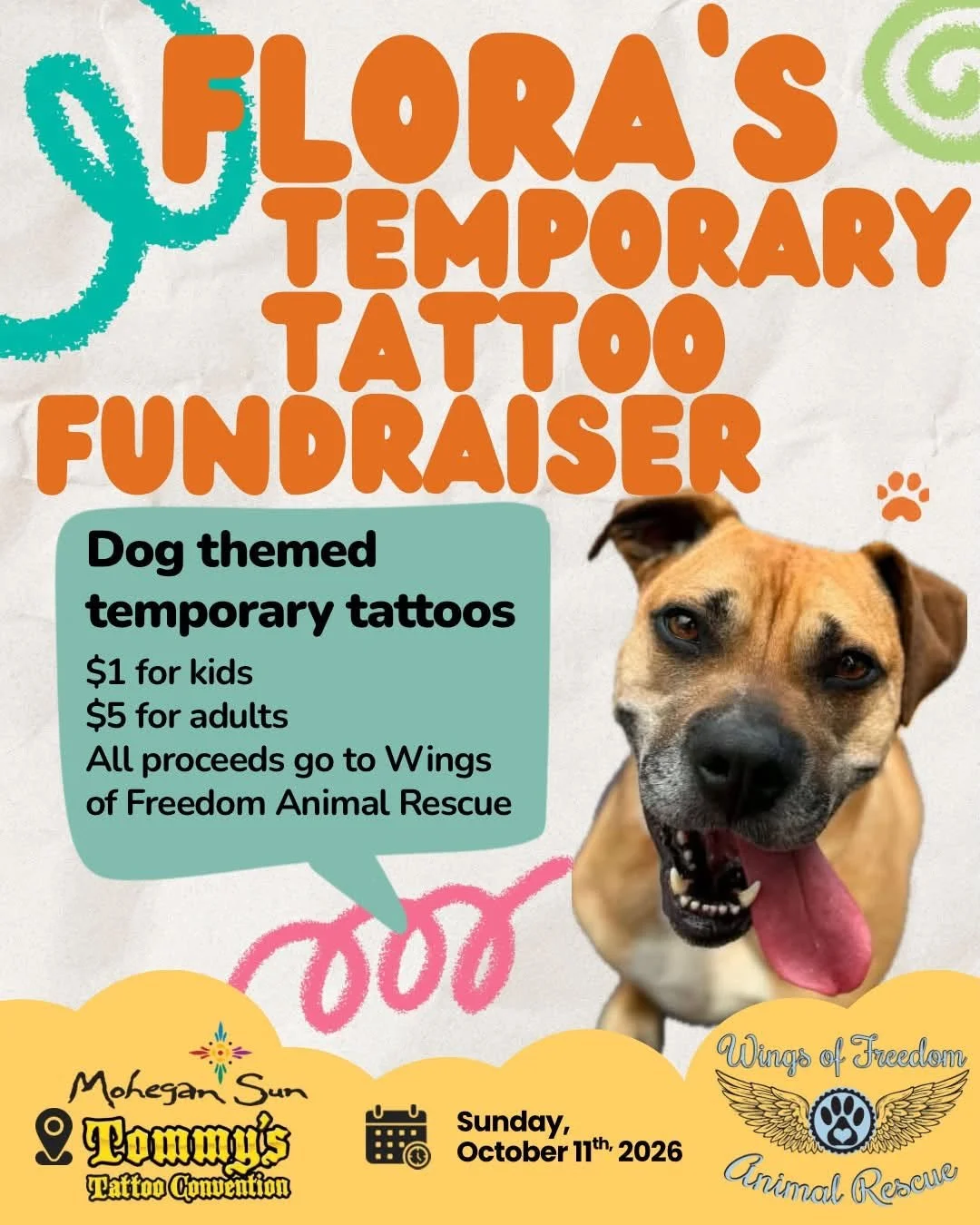 Flora's Temporary Tattoos!