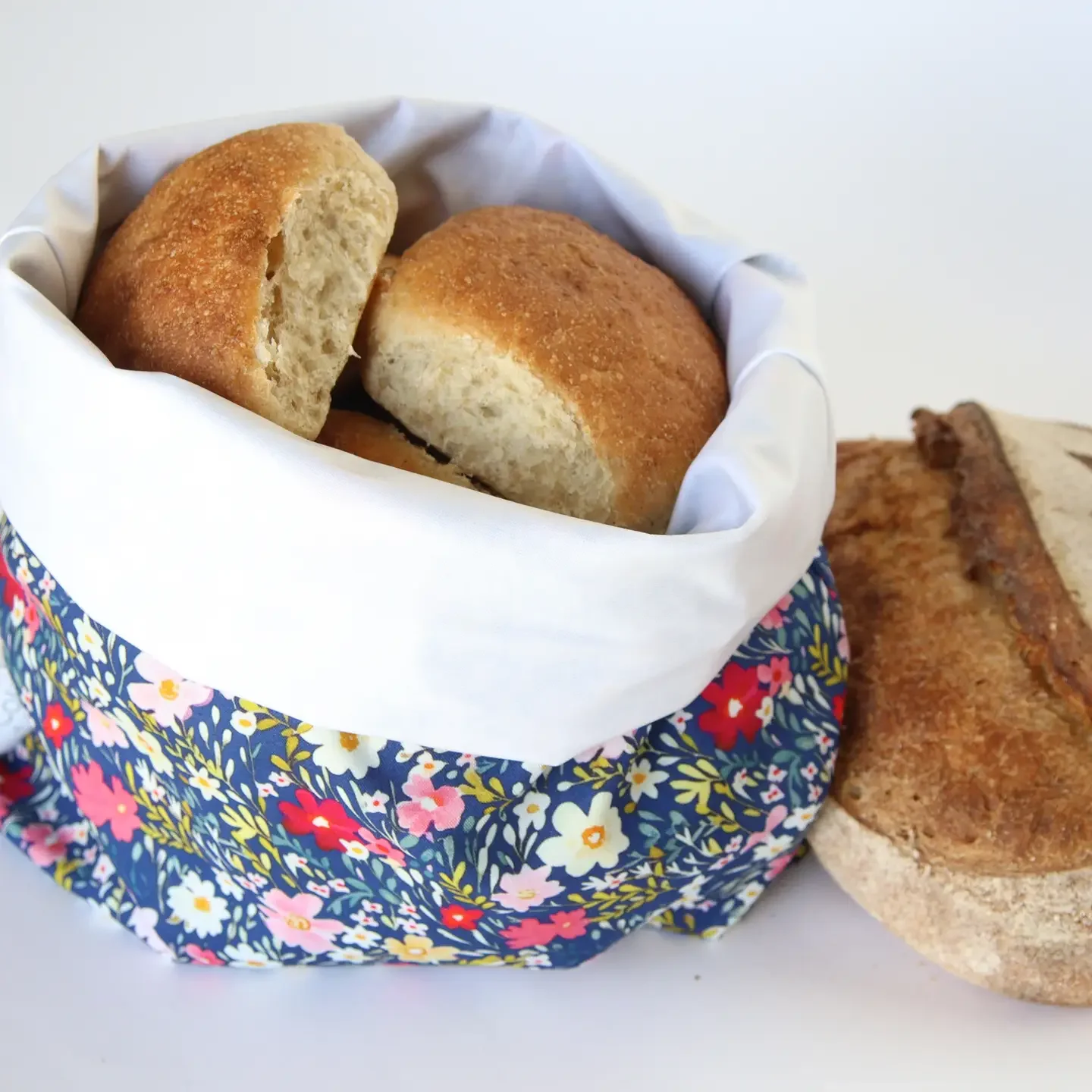 Colibri bread bag - prairie petals 2.webp