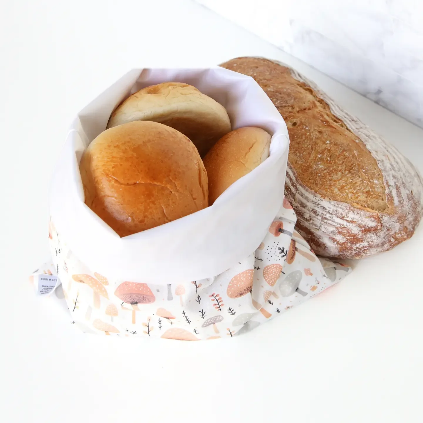 Colibri bread bag - mushrooms 1.webp
