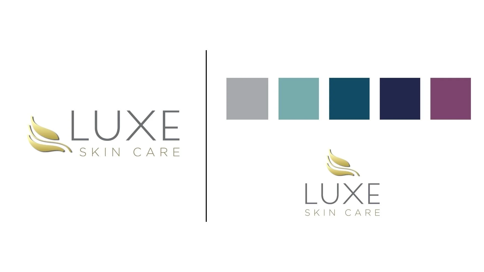 Luxe Skin Care Branding Sample