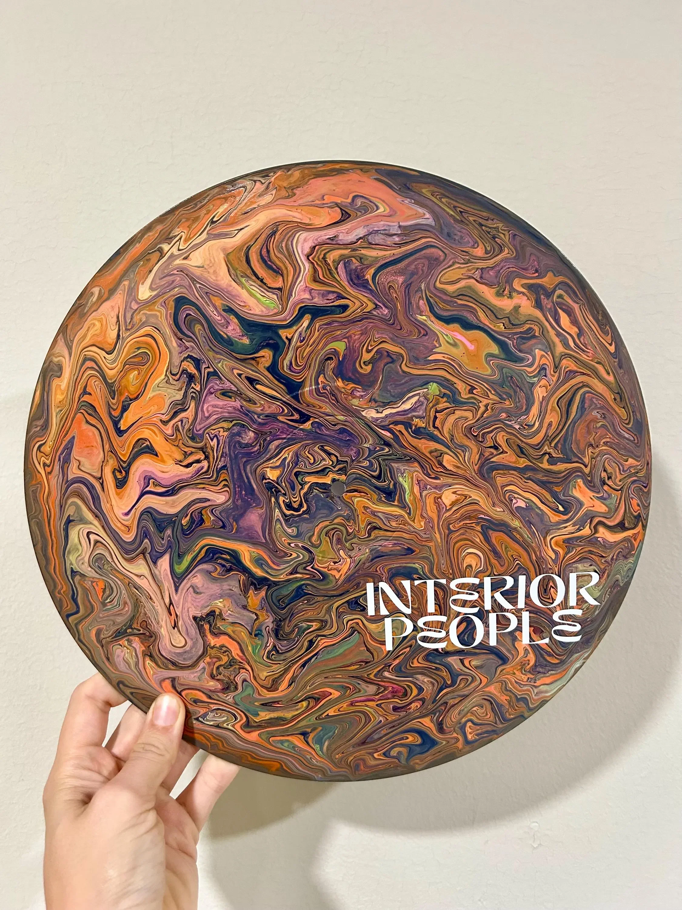 Interior People KGLW Vinyl Record Art