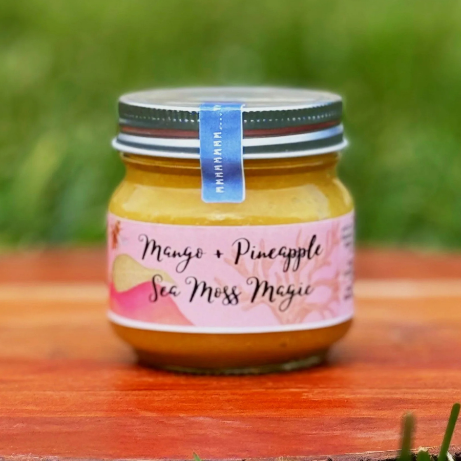 Organic Mango + Pineapple Wildcrafted Golden Sea Moss Magic