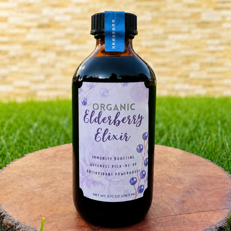 Organic Elderberry Elixir