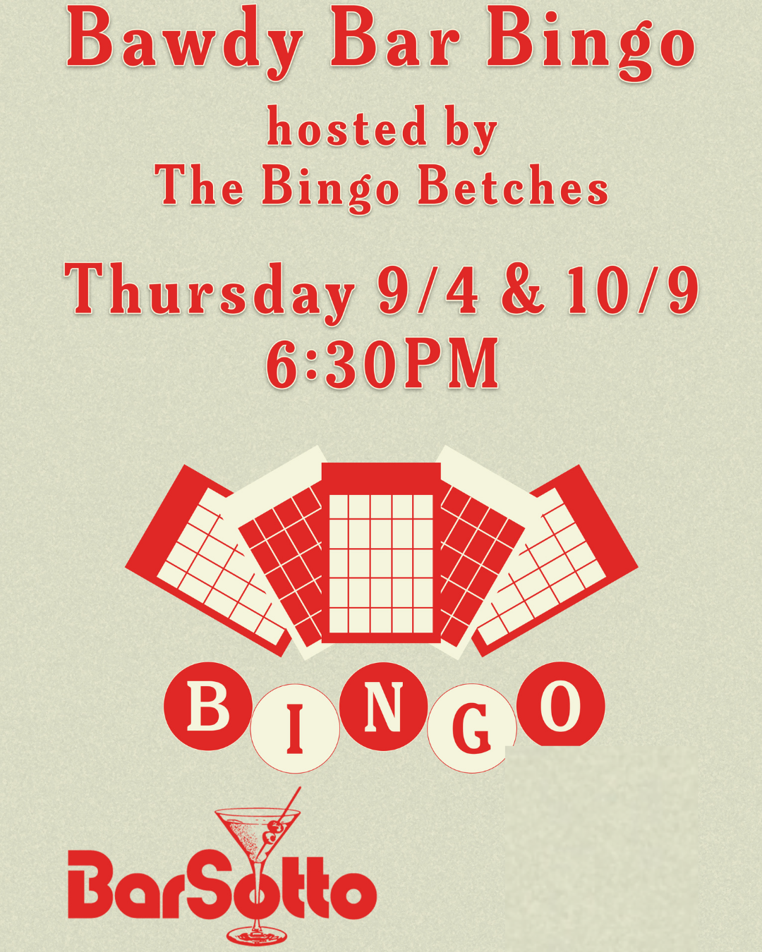 Bawdy Bingo