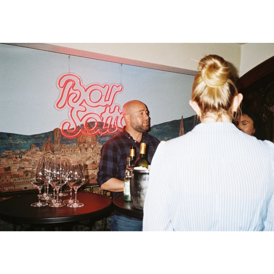 free wine &gt; therapy. see you every wednesday for wine tastings at bar sotto