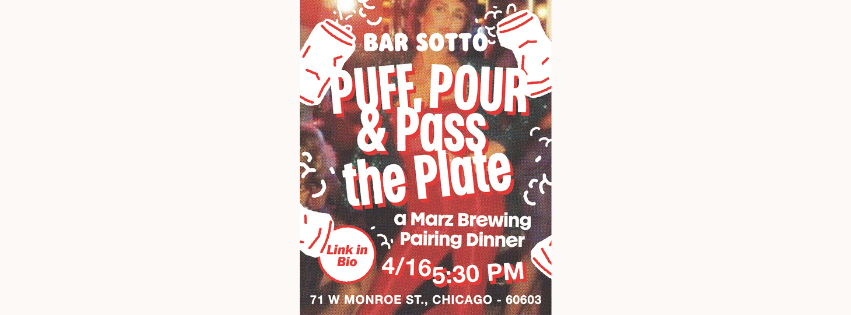Puff, Pour & Pass the Plate: A Marz Brewing Pairing Dinner